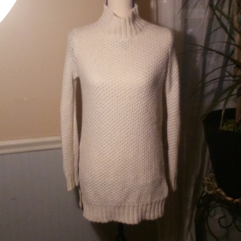 Woman's small Banana Republic knit turtleneck sweater dress